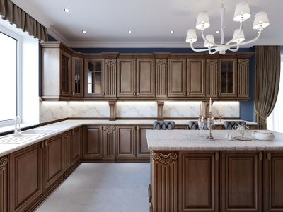 Elegant Kitchen Counters