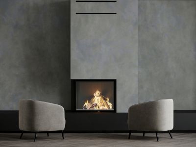 Refacing a Fireplace in Stucco!