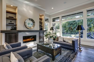 Refacing a Fireplace in Tile!